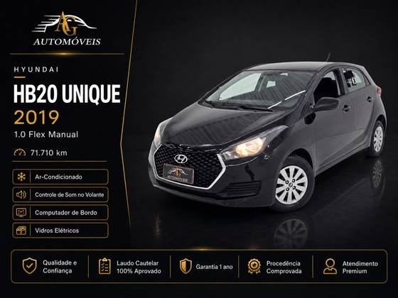 HYUNDAI HB20 1.0 UNIQUE 12V FLEX 4P MANUAL HYUNDAI HB20 1.0 UNIQUE 12V FLEX 4P MANUAL